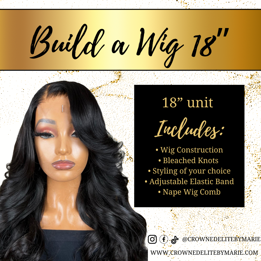 Ready to Ship | Build a Wig - 18”