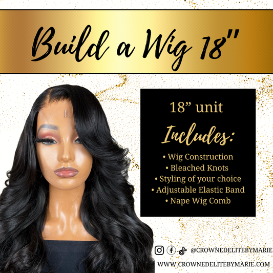 Ready to Ship | Build a Wig - 18”